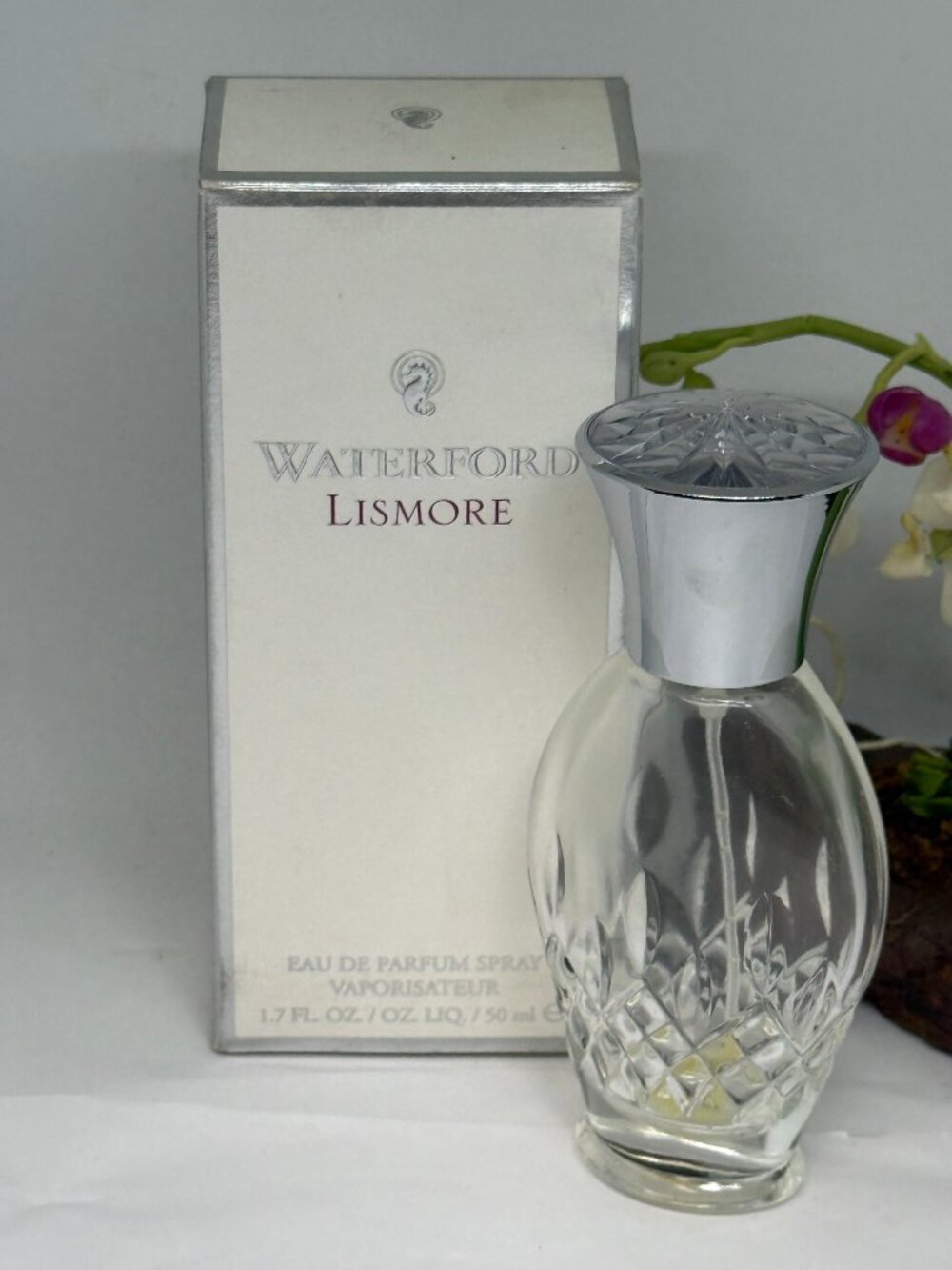 Waterford Lismore EDP Spray for Women 1.7 fl oz EMPTY BOTTLE - RARE-DISCONTINUED - Picture 2 of 6